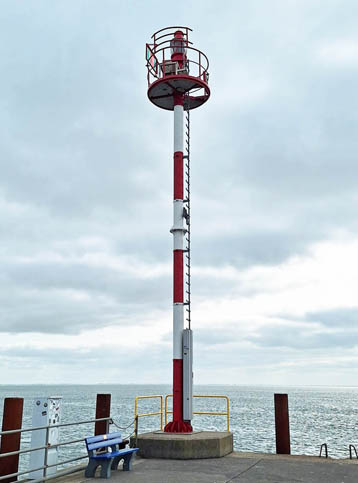 Leitfeuer List Hafen Leitfeuer Hafen List