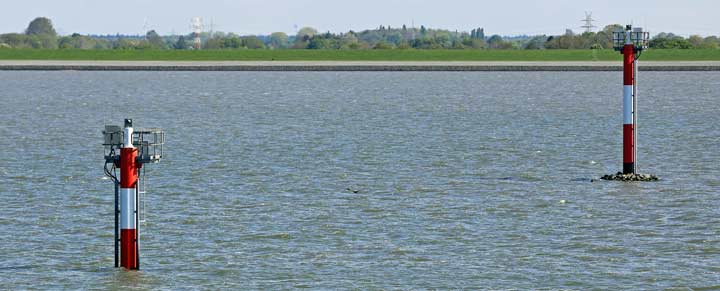 Richtfeuer Norddeich Einfahrt Richtfeuer Norddeich Einfahrt