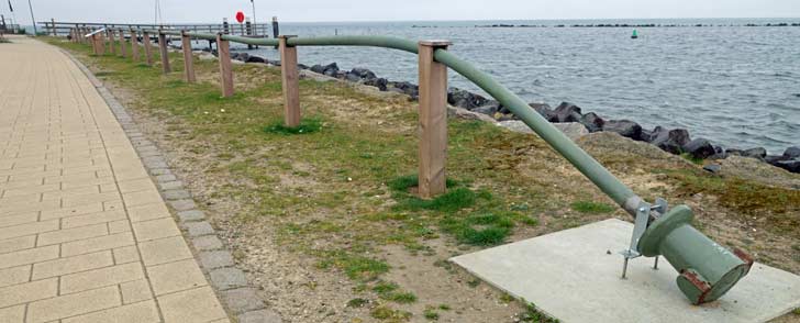 Altes Tragseil der Fehmarnsundbrücke Altes Tragseil der Fehmarnsundbrücke