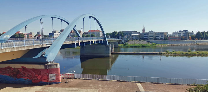 Stadtbrcke in Frankfurt an der Oder