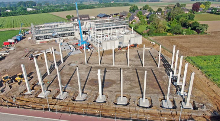 Neubau der Grundschule Hamminkeln, Mai 2024
