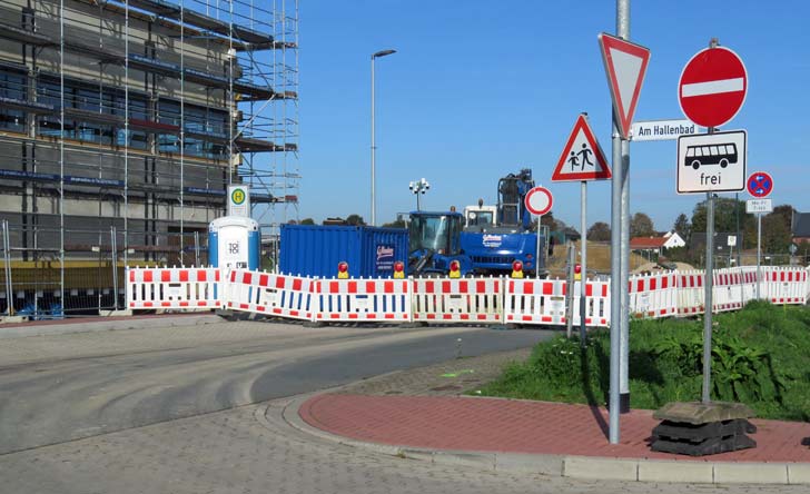 Sperrung Diersfordter Straße