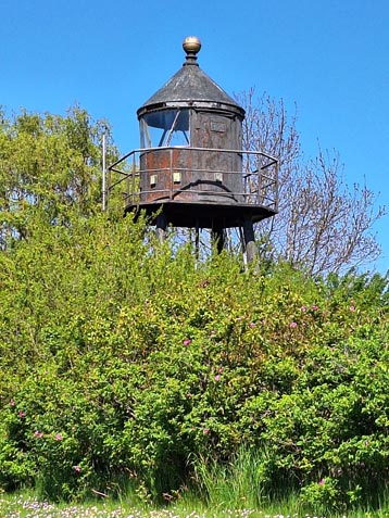 Altes Quermarkenfeuer in Dangast Leuchtturm Dangast
