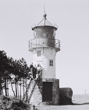 Leuchtturm Gellen, 1954