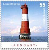 Briefmarke Leuchtturm Arngast