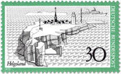 Briefmarke Helgoland