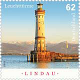 Briefmarke Leuchtturm Lindau