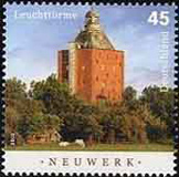 Briefmarke Leuchtturm Neuwerk